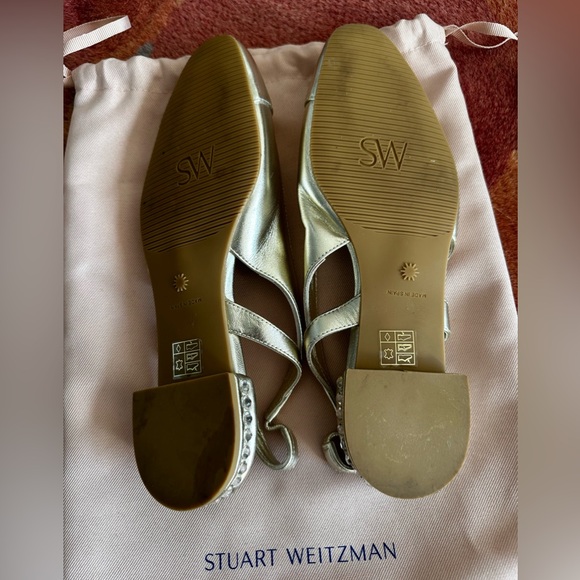 Stuart Weitzman Crystal Slingbacks (Size 8) - Picture 5 of 5